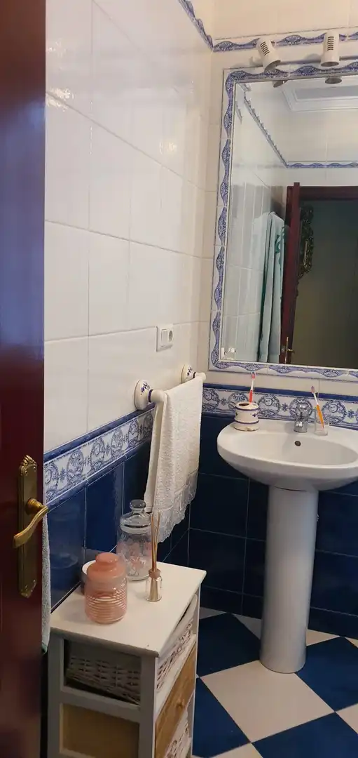 Baño de Casa o chalet en venta en Brenes con Aire acondicionado, Jardín privado y Terraza