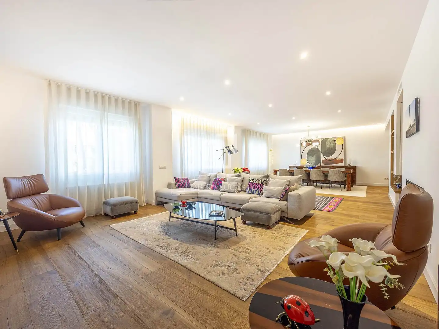 Sala de estar de Piso en venta en Valencia con Aire acondicionado, Calefacción y Parquet