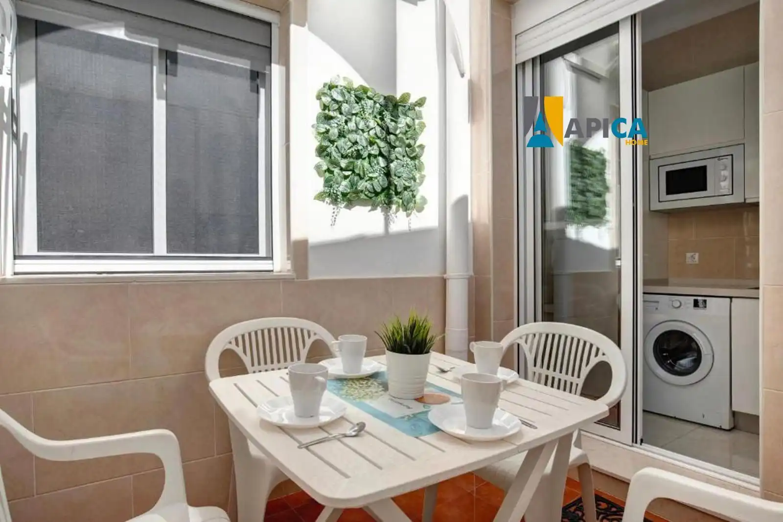 Terrace of Flat for sale in Barbate  with Air Conditioner, Terrace and Furnished