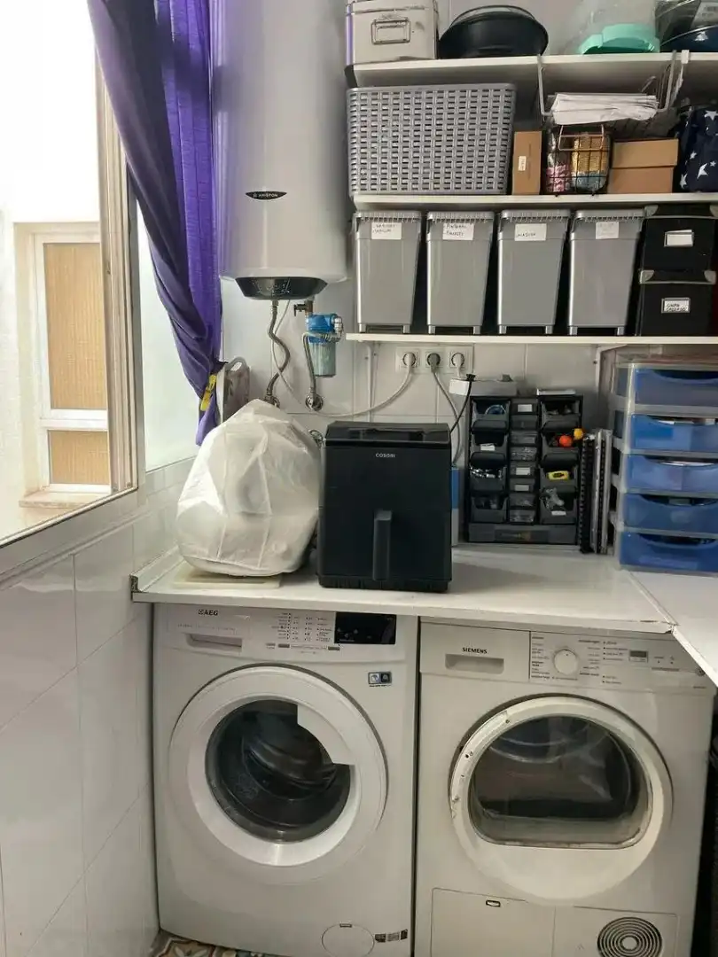 Kitchen of Flat for sale in Alicante / Alacant  with Air Conditioner, Heating and Parquet flooring