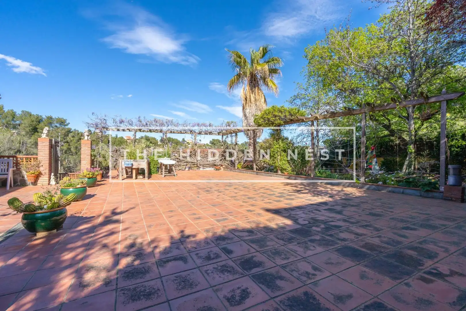Terrassa de Casa o xalet en venda en Rubí amb Aire condicionat, Jardí privat i Terrassa