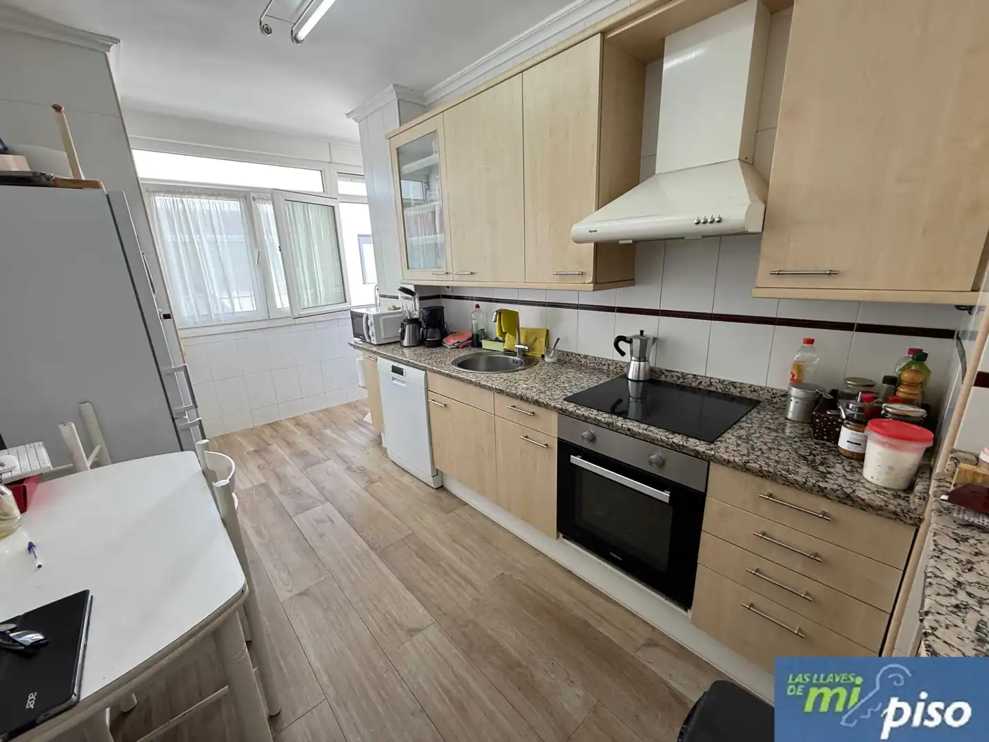 Kitchen of Flat for sale in Montemayor de Pililla  with Heating, Parquet flooring and Terrace