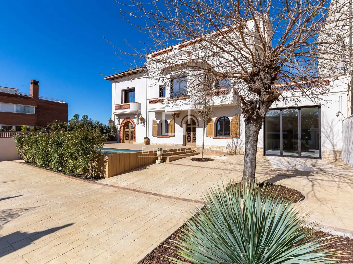 Vista exterior de Casa o chalet en venta en Sant Just Desvern con Aire acondicionado, Jardín privado y Terraza