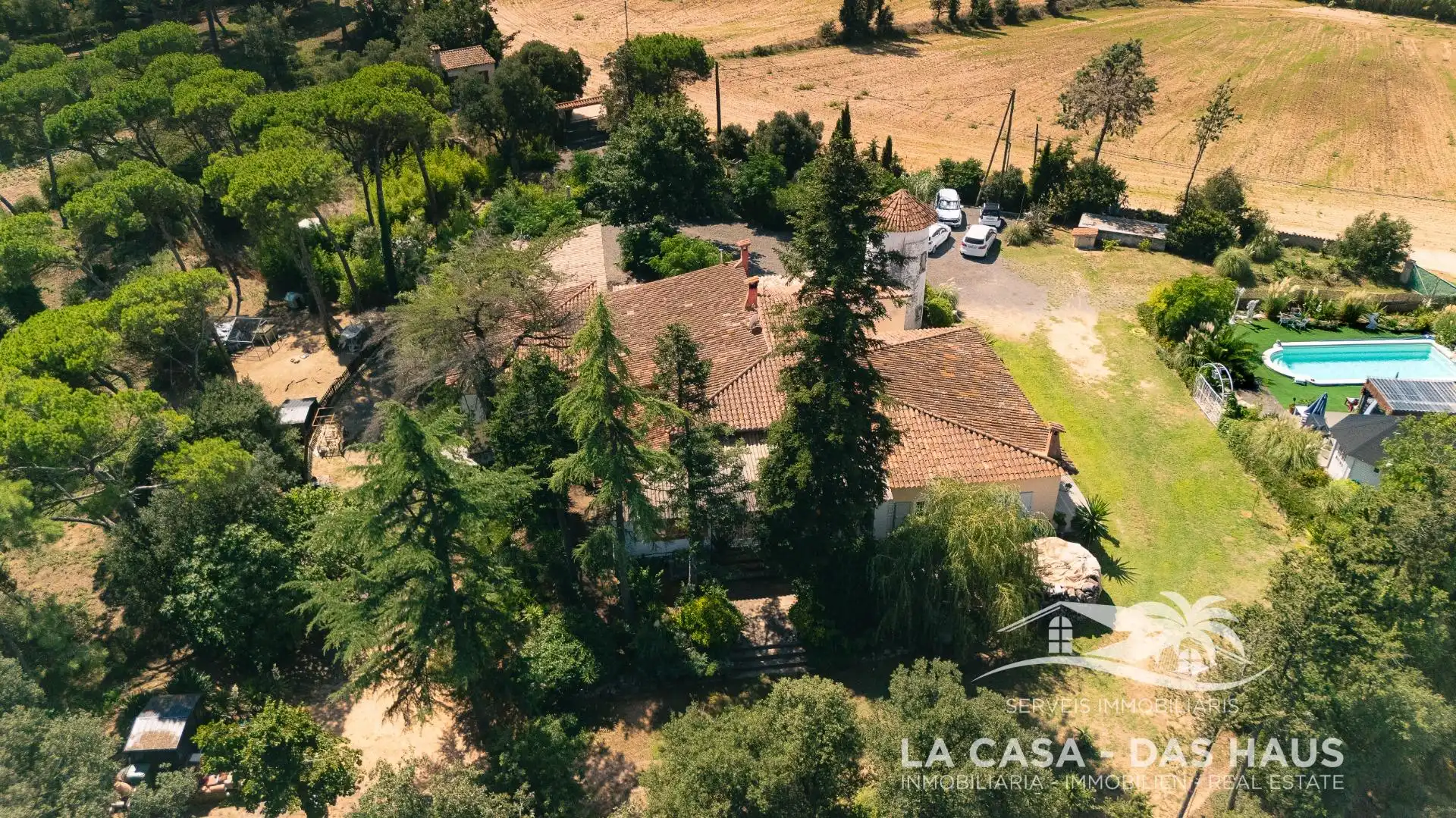 Vista exterior de Finca rústica en venta en Maçanet de la Selva