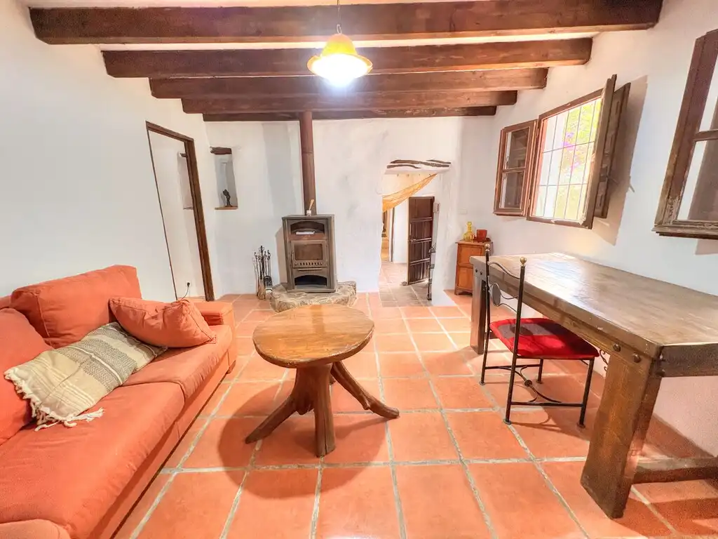 Sala de estar de Finca rústica en venta en Benamargosa con Jardín privado y Amueblado