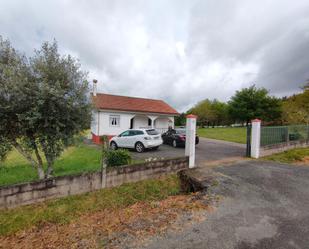 Vista exterior de Casa o xalet en venda en O Pino  amb Calefacció i Moblat