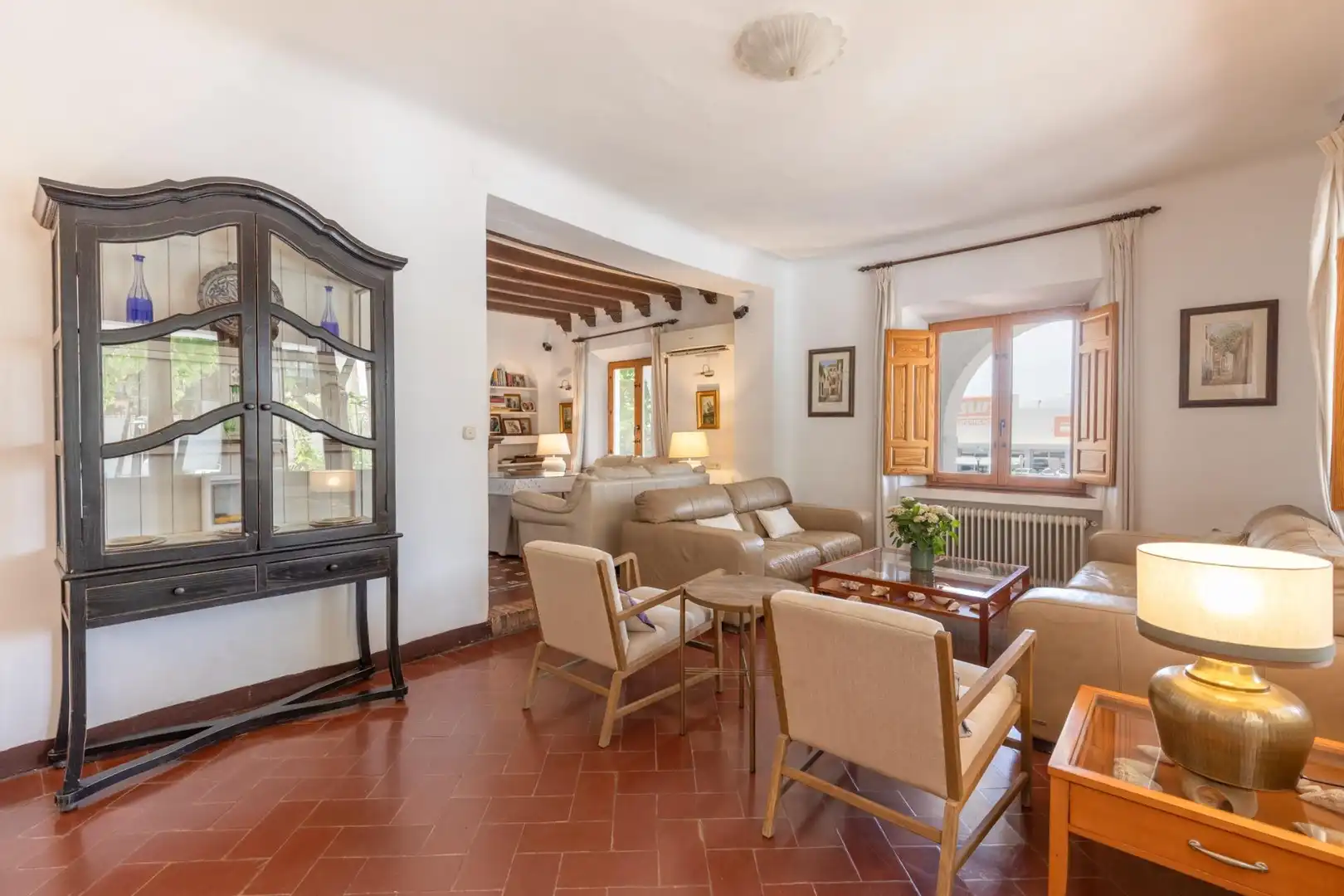 Sala de estar de Casa o chalet en venta en Las Gabias con Aire acondicionado, Calefacción y Jardín privado