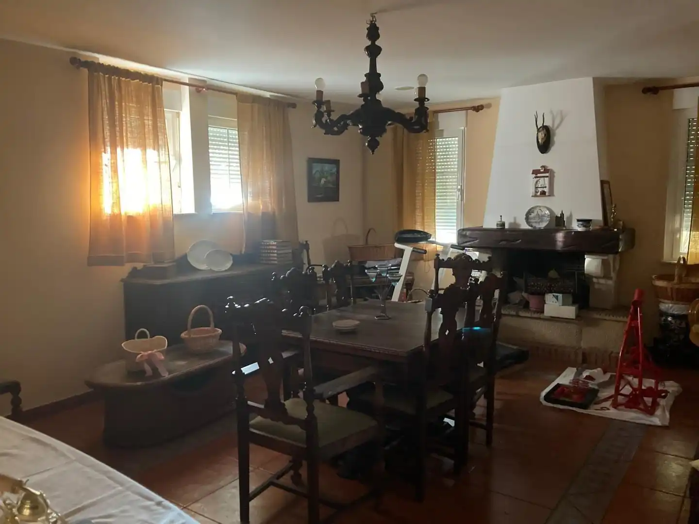 Comedor de Casa o chalet en venta en Valdefresno con Calefacción, Jardín privado y Terraza