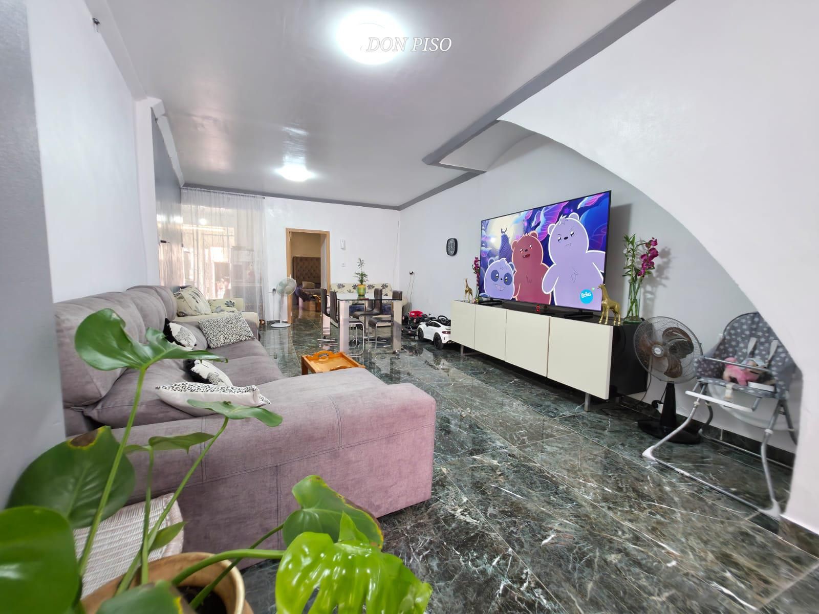 Sala de estar de Casa adosada en venta en Ondara con Aire acondicionado, Calefacción y Terraza