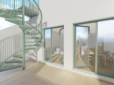 New build Penthouse with balcony for sale in Carrer de Ramon Ferrando