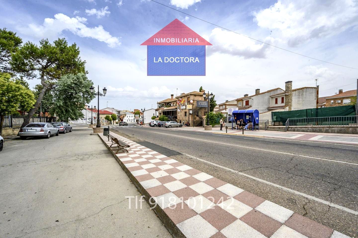 Vista exterior de Local en venta en Las Ventas de Retamosa