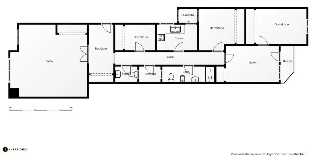 Piso en venta en Barcelona con Aire acondicionado, Calefacción y Balcón