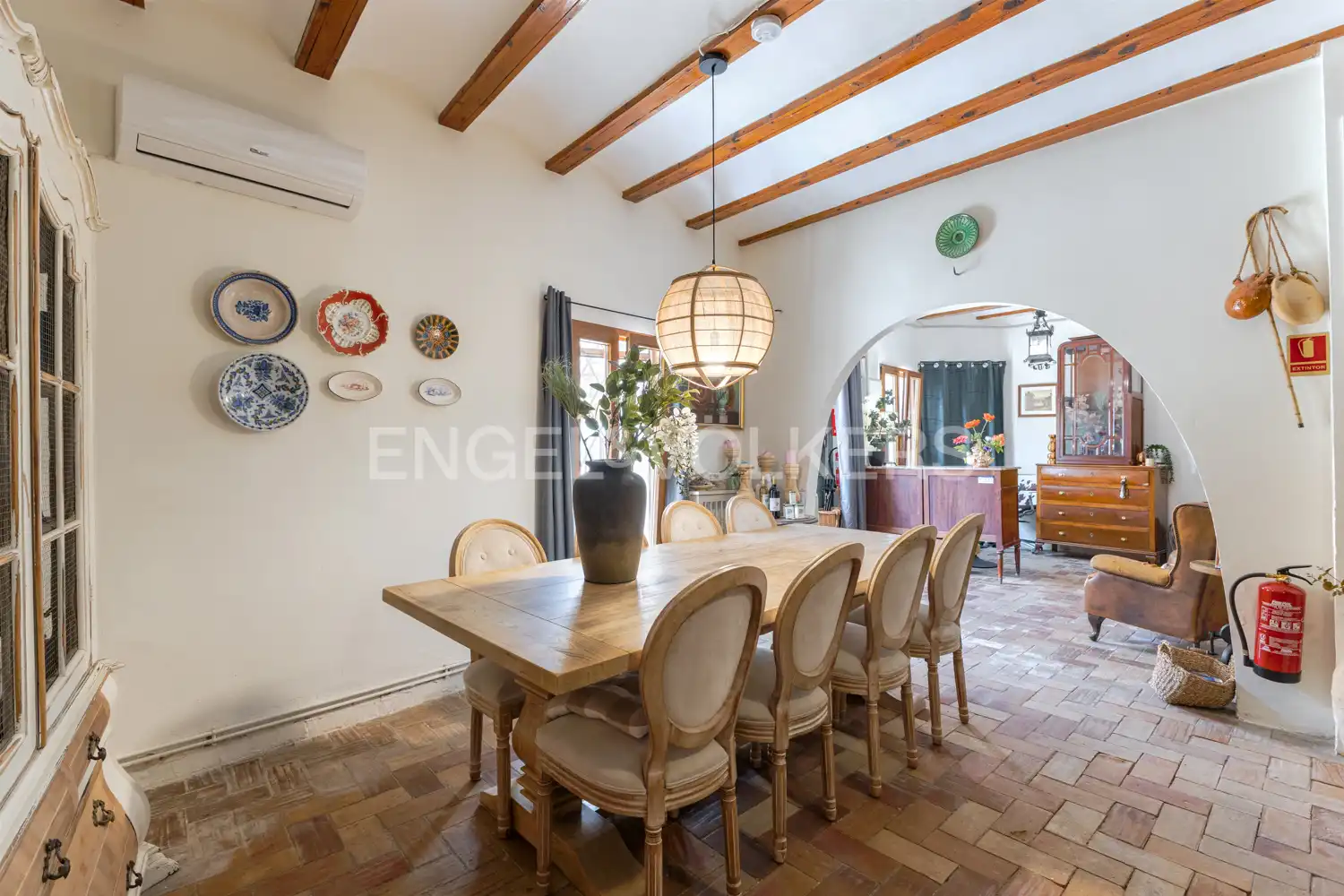 Comedor de Casa o chalet en venta en Alcublas con Aire acondicionado, Calefacción y Jardín privado