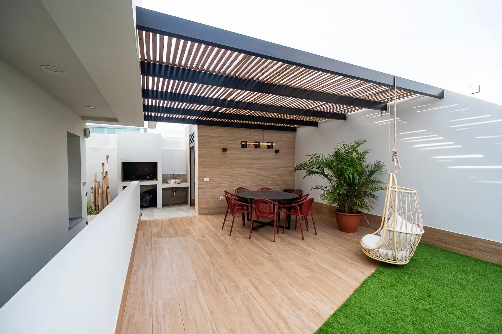 Terraza de Casa o chalet en venta en Telde con Aire acondicionado, Calefacción y Jardín privado
