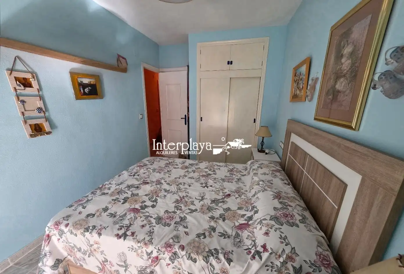 Schlafzimmer von Maisonette zum Verkauf in La Manga del Mar Menor mit Klimaanlage, Möbliert und Gemeinschaftspool