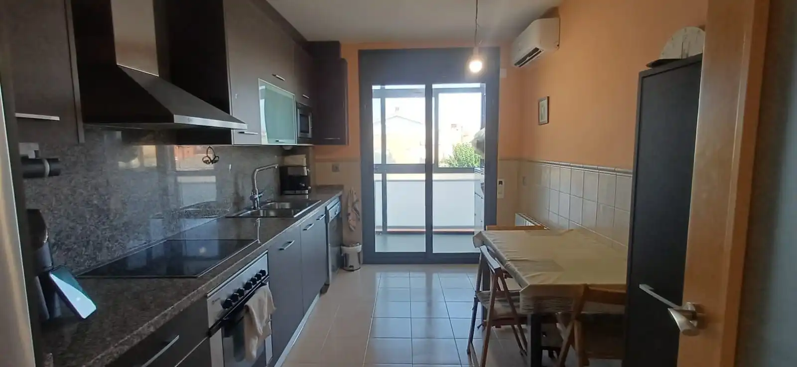 Kitchen of Flat for sale in Lleida  with Air Conditioner, Heating and Storage room