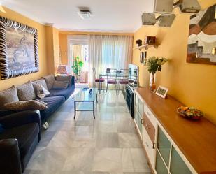 Living room of Apartment for sale in Marbella  with Air Conditioner, Terrace and Furnished