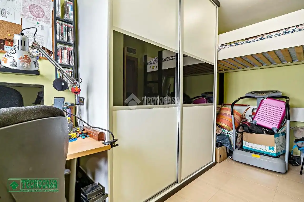 Schlafzimmer von Wohnung zum Verkauf in Roquetas de Mar mit Klimaanlage