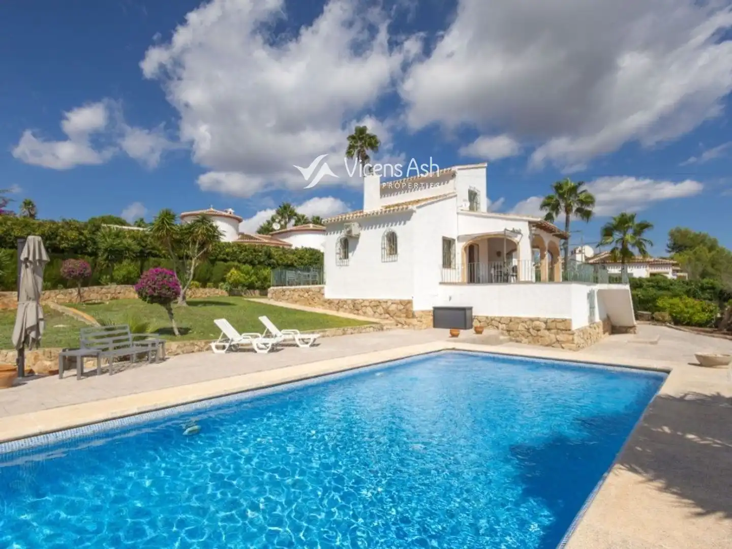 Exterior view of Houses for sale in Jávea / Xàbia  with Air Conditioner, Terrace and Storage room