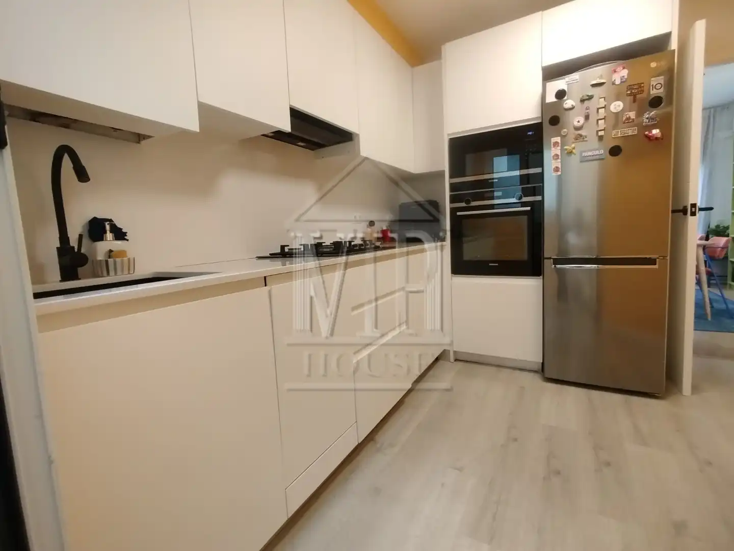 Cocina de Piso en venta en Badalona con Aire acondicionado, Calefacción y Parquet