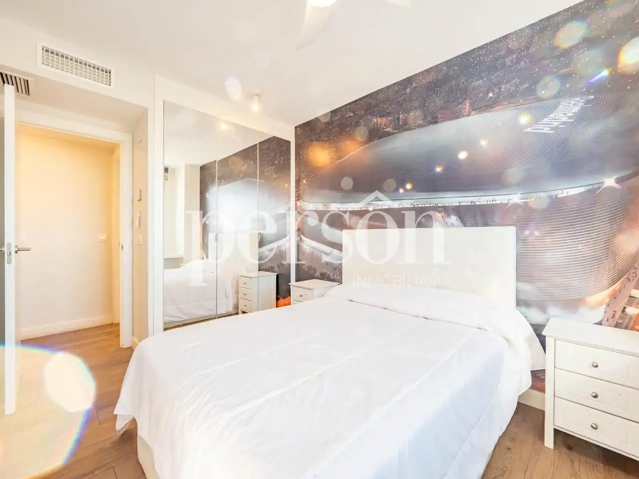 Schlafzimmer von Wohnung zum Verkauf in Valencia mit Klimaanlage, Terrasse und Schwimmbad