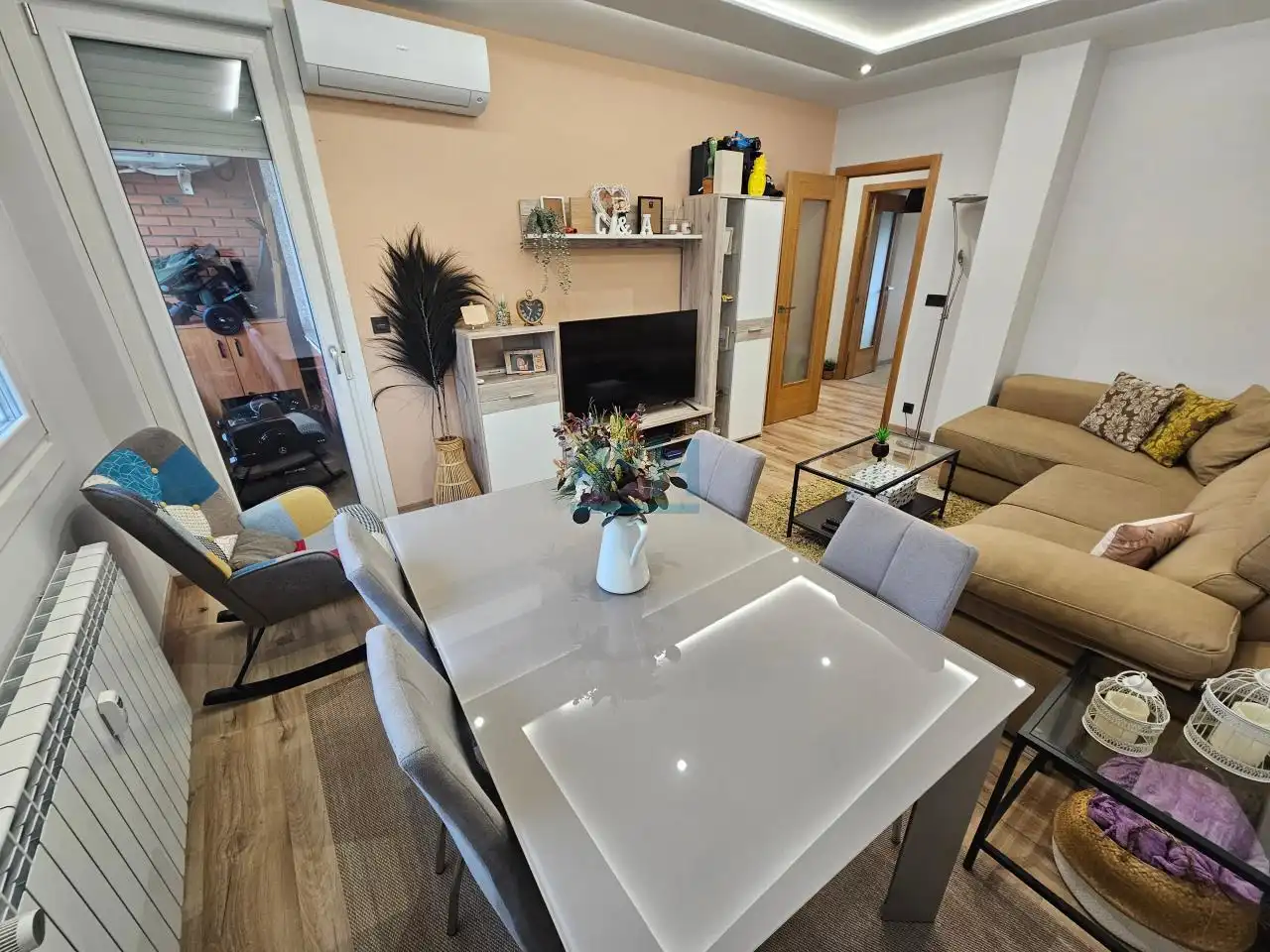 Sala de estar de Piso en venta en Ourense Capital  con Aire acondicionado, Calefacción y Trastero