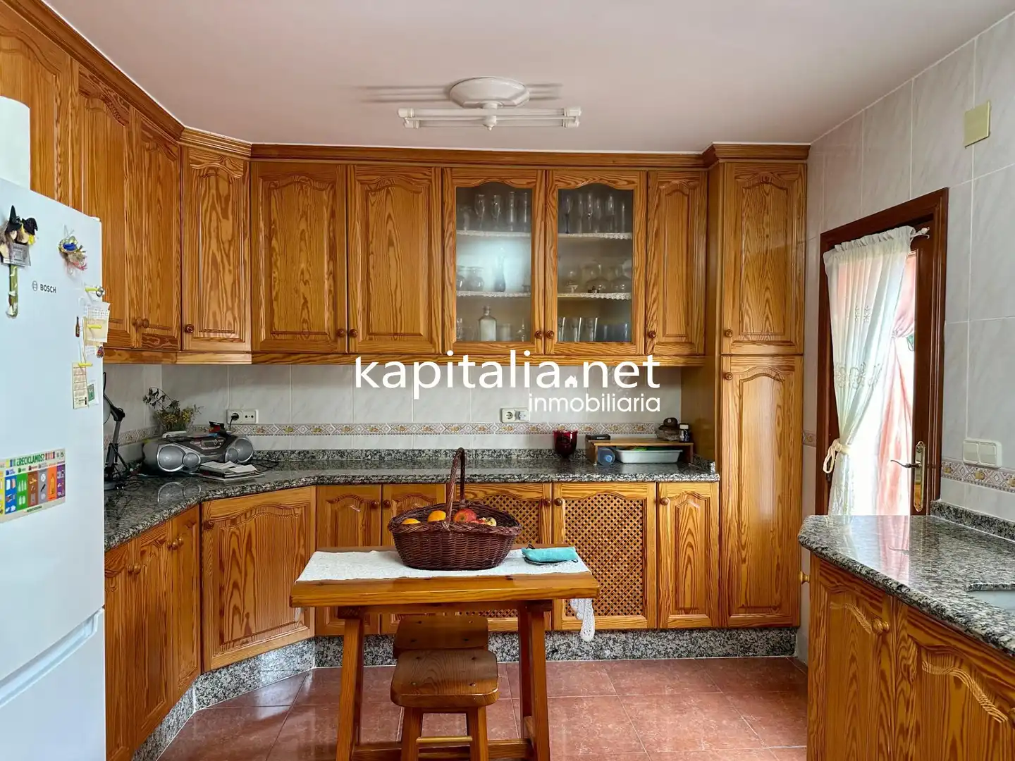 Kitchen of Houses for sale in Alcoy / Alcoi  with Air Conditioner, Private garden and Terrace