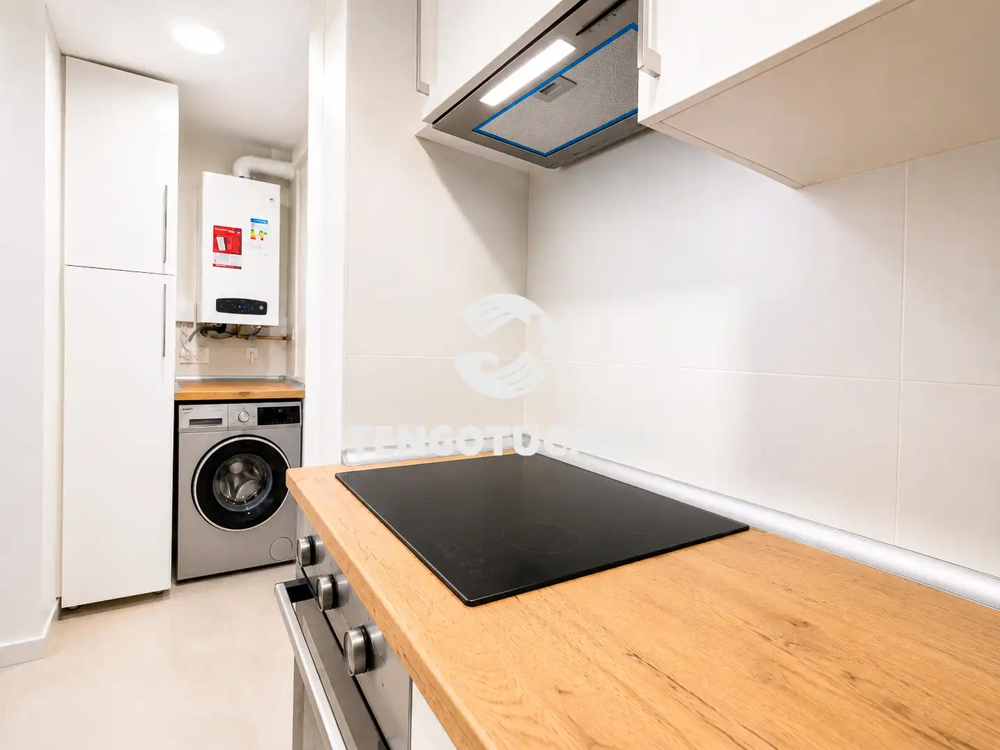 Kitchen of Flat for sale in Madrid  with Air Conditioner, Heating and Furnished