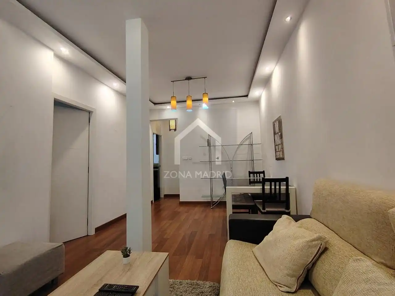 Sala de estar de Piso en venta en Madrid con Aire acondicionado y Balcón