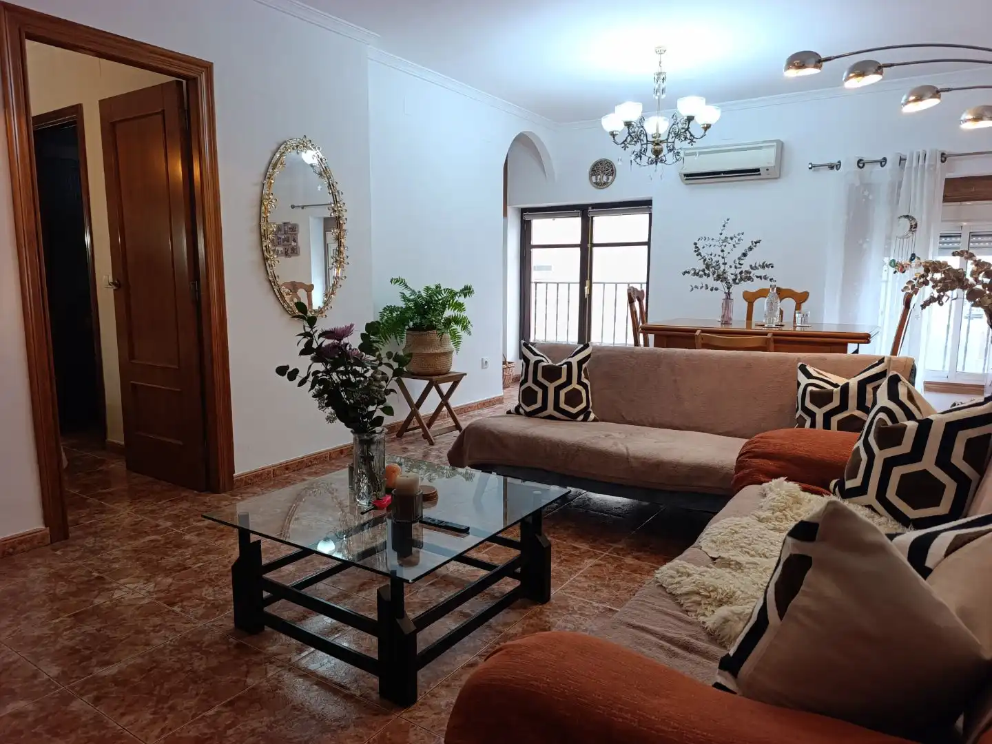 Sala de estar de Casa o chalet en venta en Oliva con Aire acondicionado, Terraza y Balcón