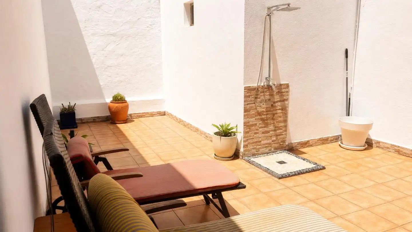 Terrace of Detached homes for rent in Santa Lucía de Tirajana  with Air Conditioner, Terrace and Furnished
