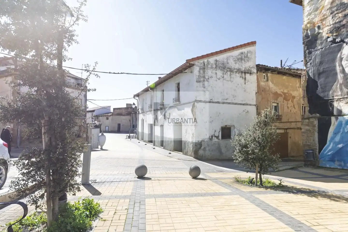 Vista exterior de Casa o chalet en venta en Larraga con Calefacción y Trastero