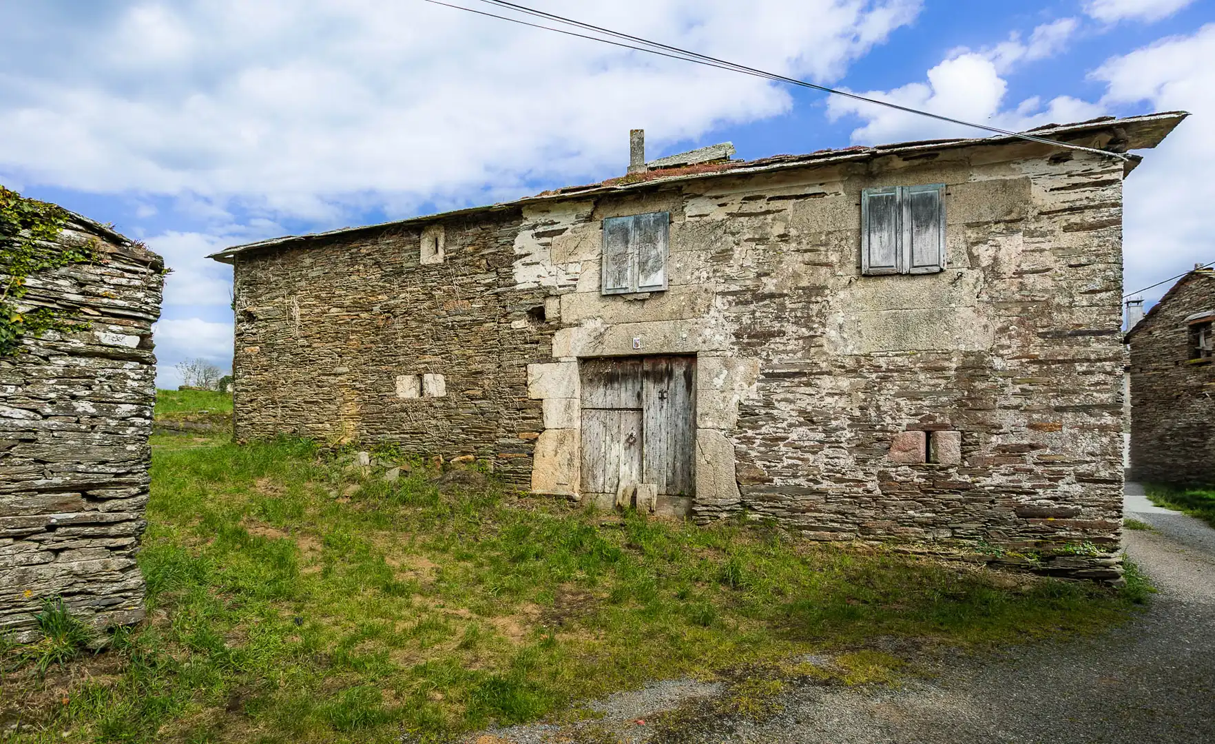 Vista exterior de Finca rústica en venda en Lugo
