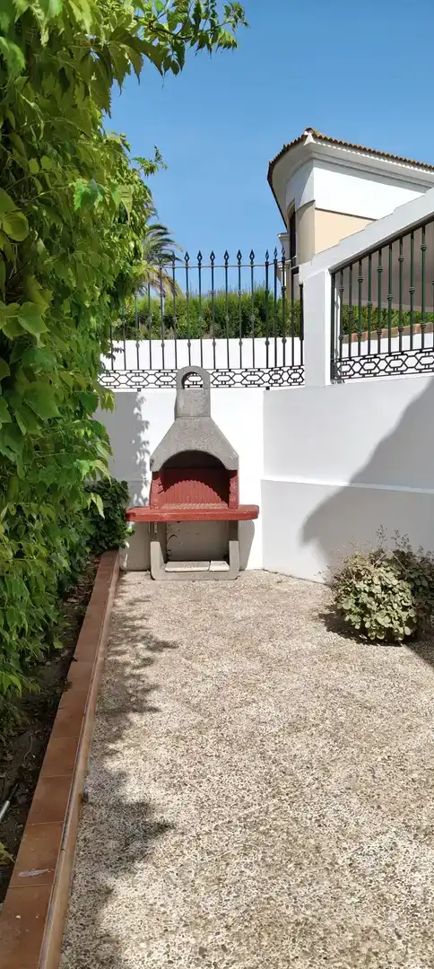 Jardí de Casa o xalet de lloguer en La Antilla, Huelva