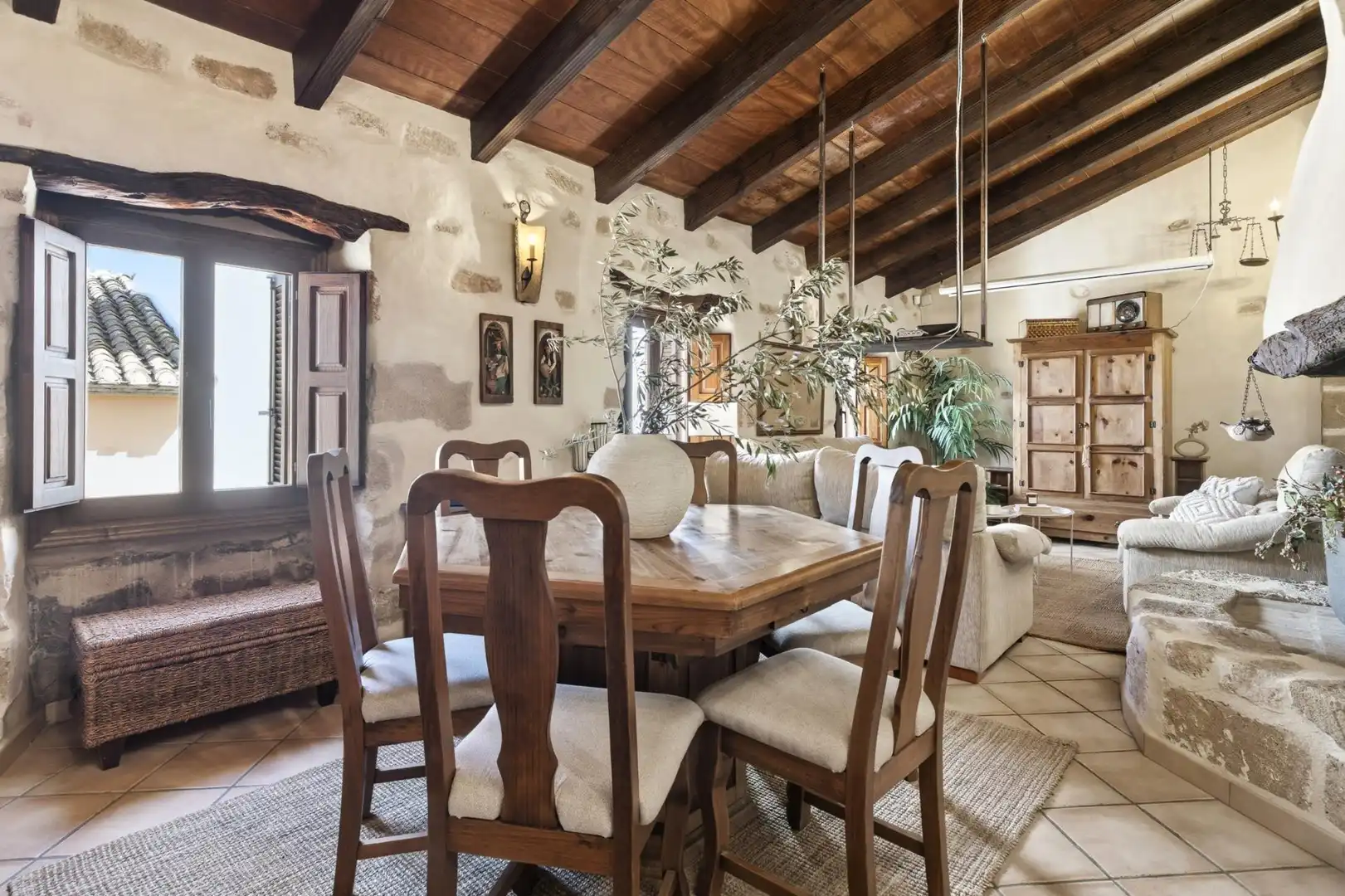 Comedor de Casa o chalet en venta en Jávea / Xàbia con Calefacción, Jardín privado y Terraza