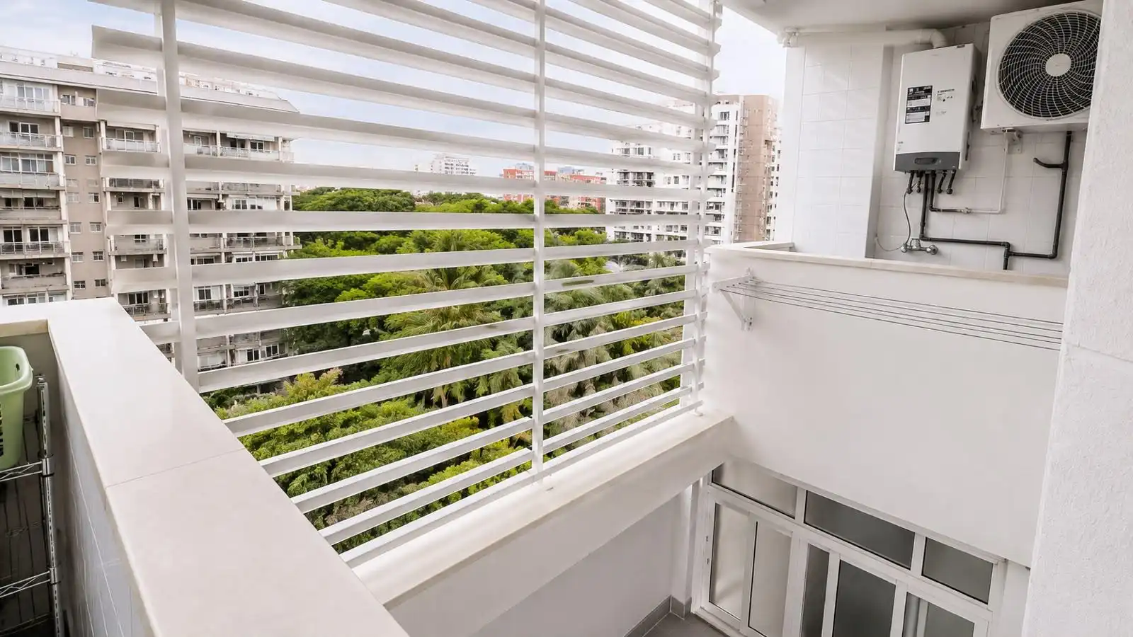 Balcony of Flat for sale in Valencia  with Air Conditioner, Heating and Private garden