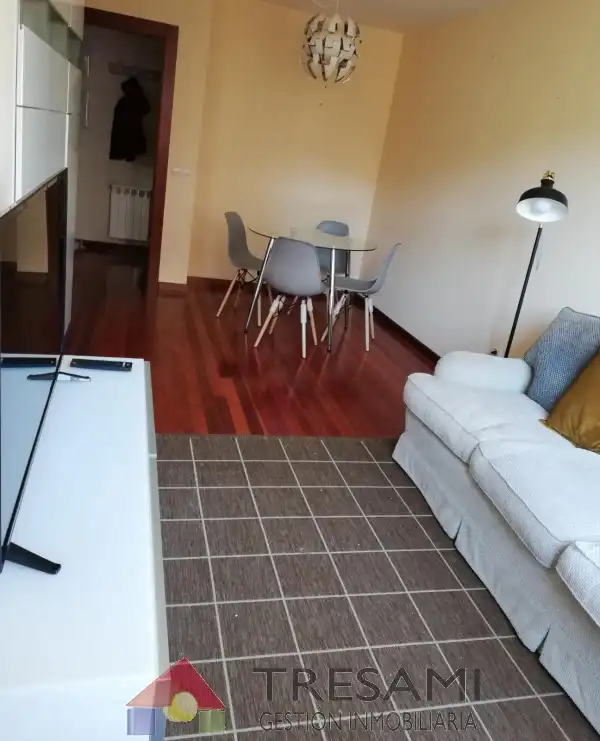 Living room of Flat for rent in Gijón   with Heating