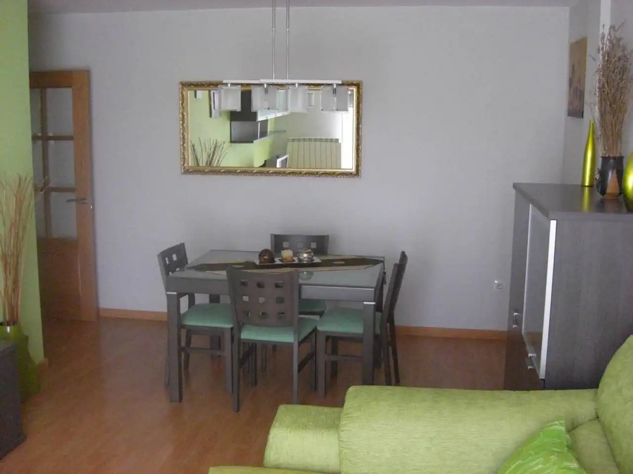 Dining room of Flat for sale in Alcarràs  with Heating, Parquet flooring and Furnished
