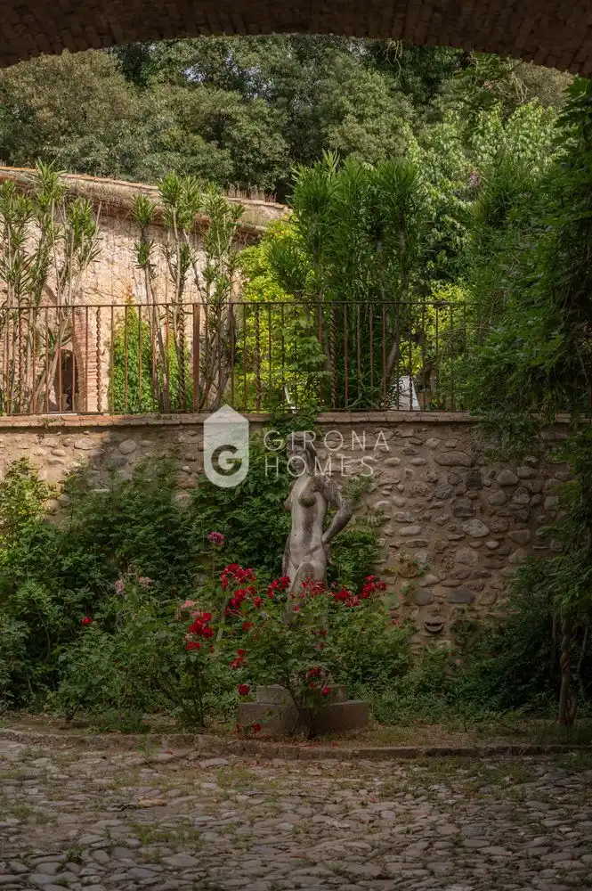 Jardín de Casa o chalet en venta en Cervià de Ter con Piscina