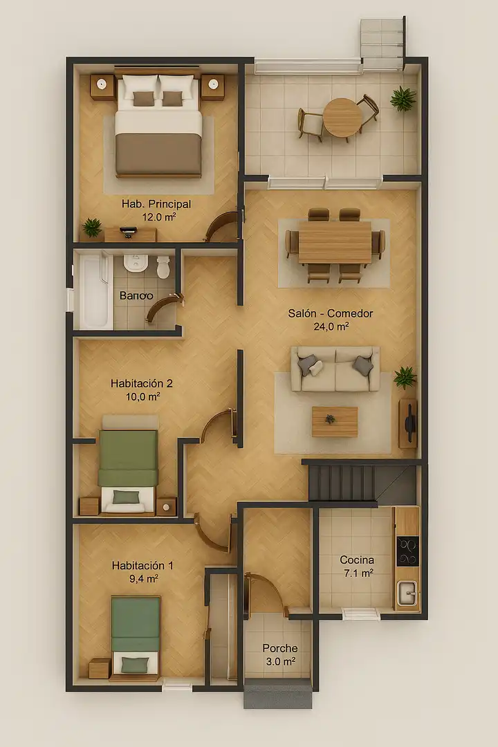 Casa o chalet en venta en Zarzuela del Monte con Calefacción, Jardín privado y Terraza
