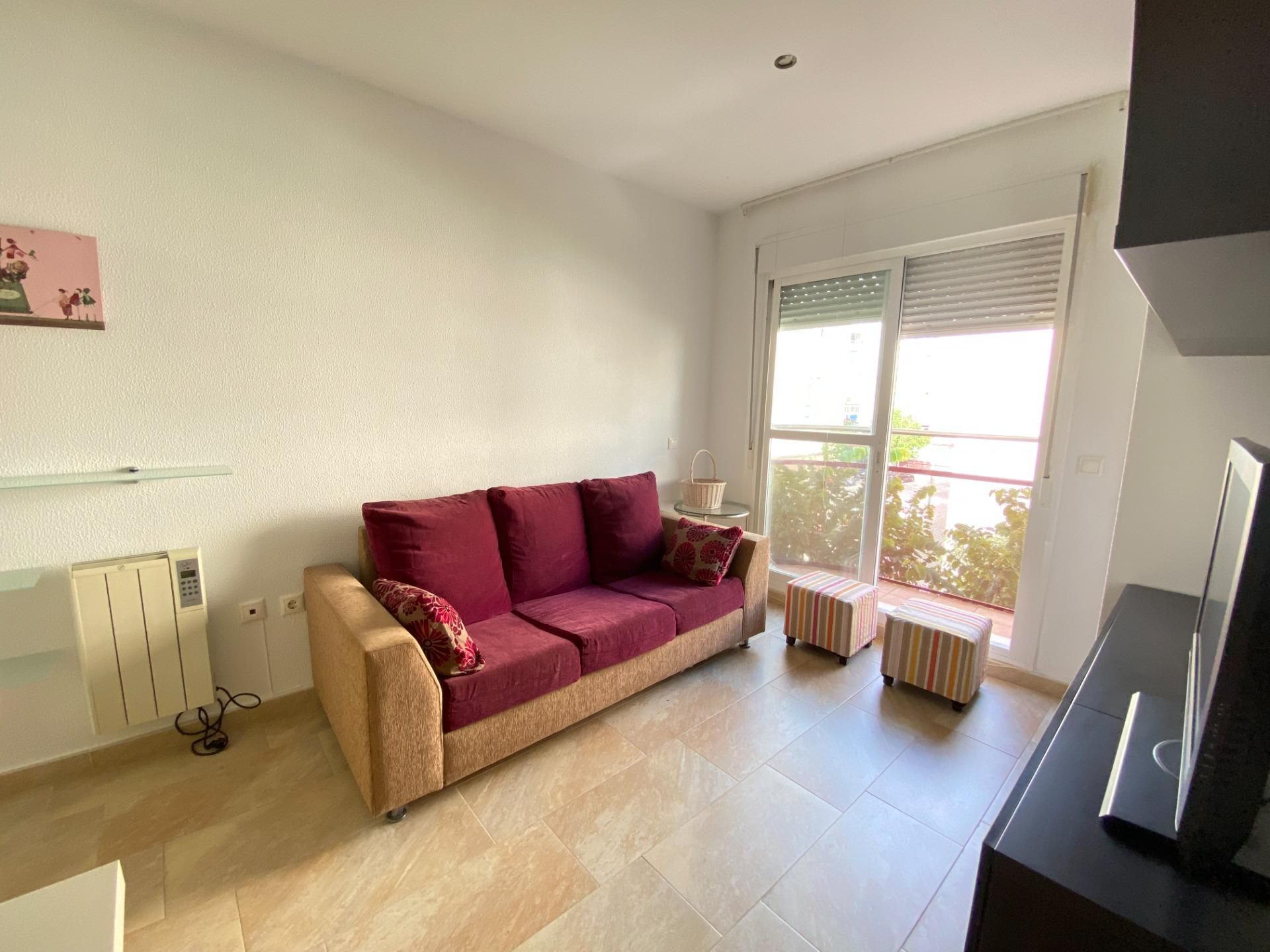 Sala de estar de Piso en venta en  Cádiz Capital con Balcón