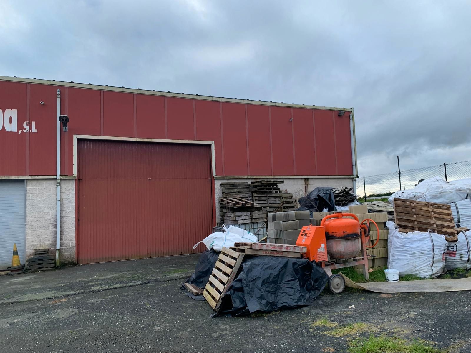 Exterior view of Industrial buildings for sale in Neda  with Heating and Alarm