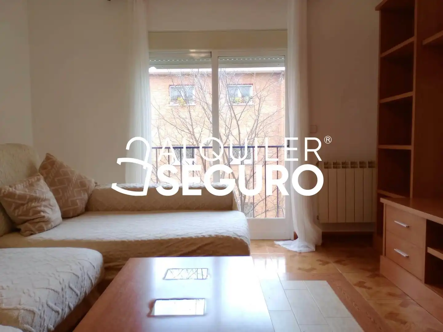 Living room of Flat for rent in Madrid  with Heating and Furnished