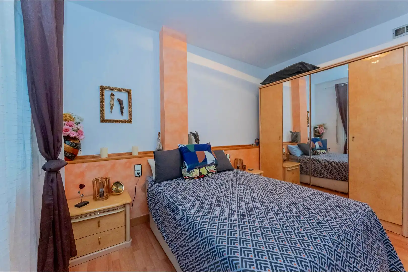 Bedroom of Flat for sale in Gavà  with Air Conditioner, Heating and Parquet flooring