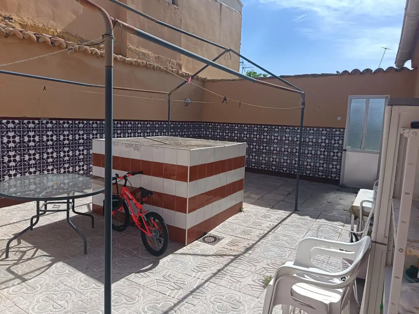 Terrassa de Casa o xalet en venda en Puertollano amb Aire condicionat, Calefacció i Moblat