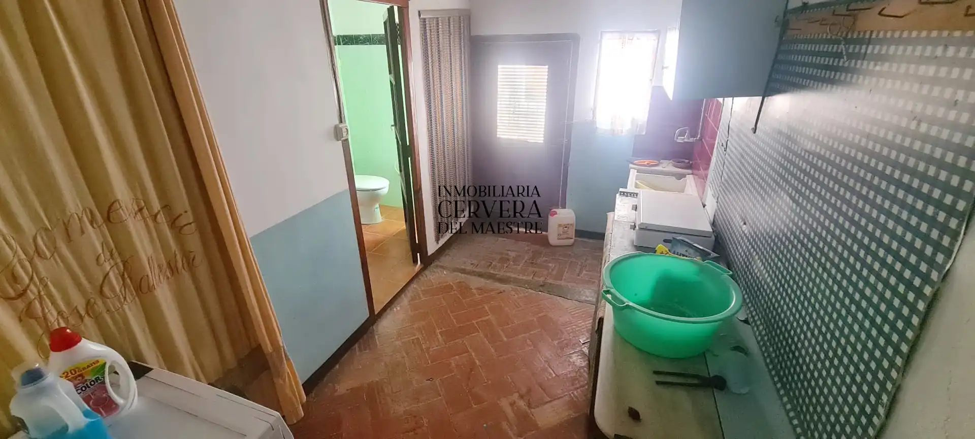Cocina de Casa adosada en venta en Cervera del Maestre
