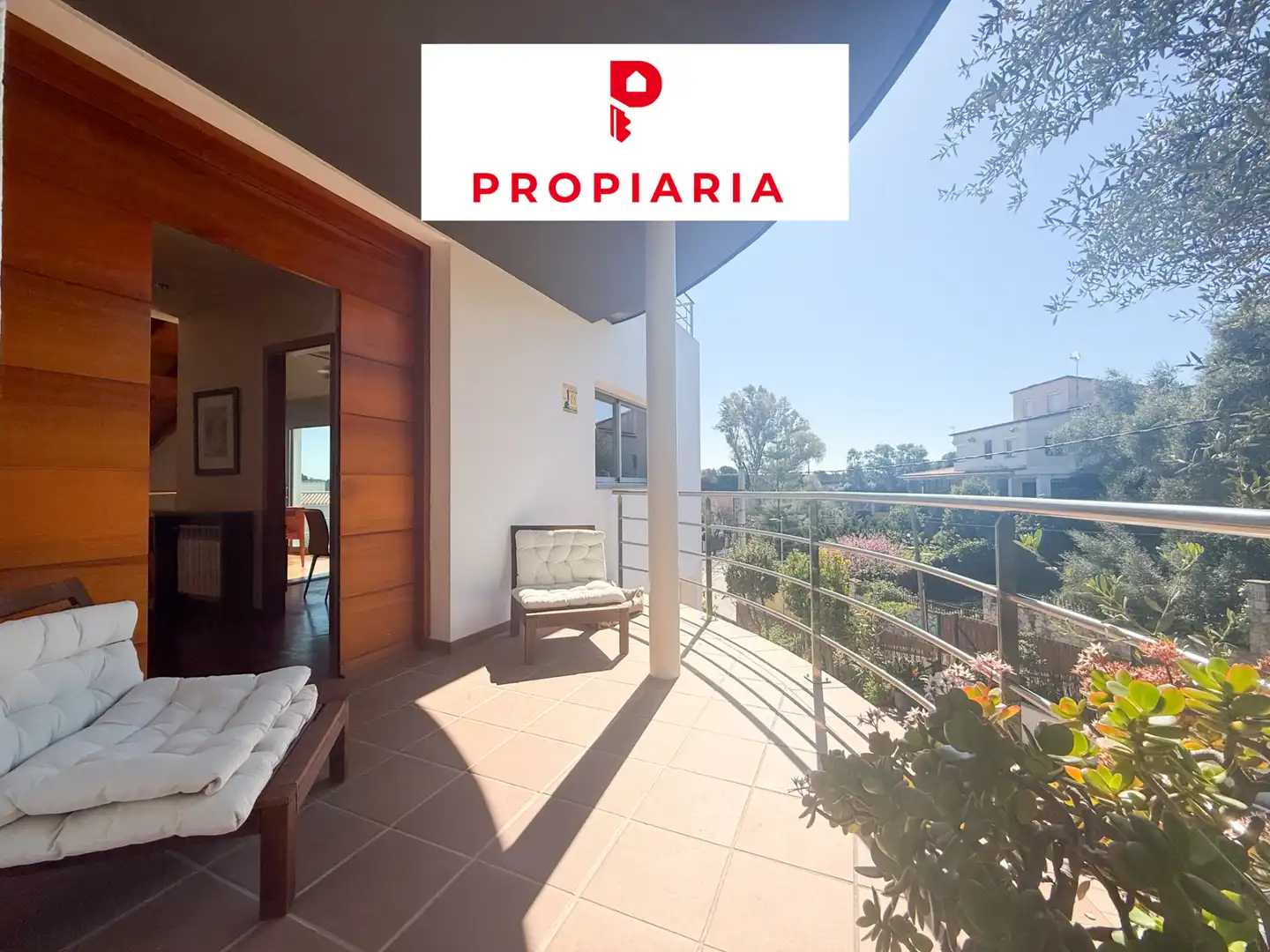 Exterior view of Houses for sale in Castelldefels  with Air Conditioner, Heating and Terrace