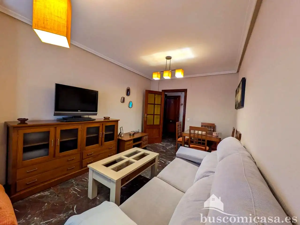 Sala de estar de Planta baja de alquiler en Linares con Aire acondicionado y Amueblado
