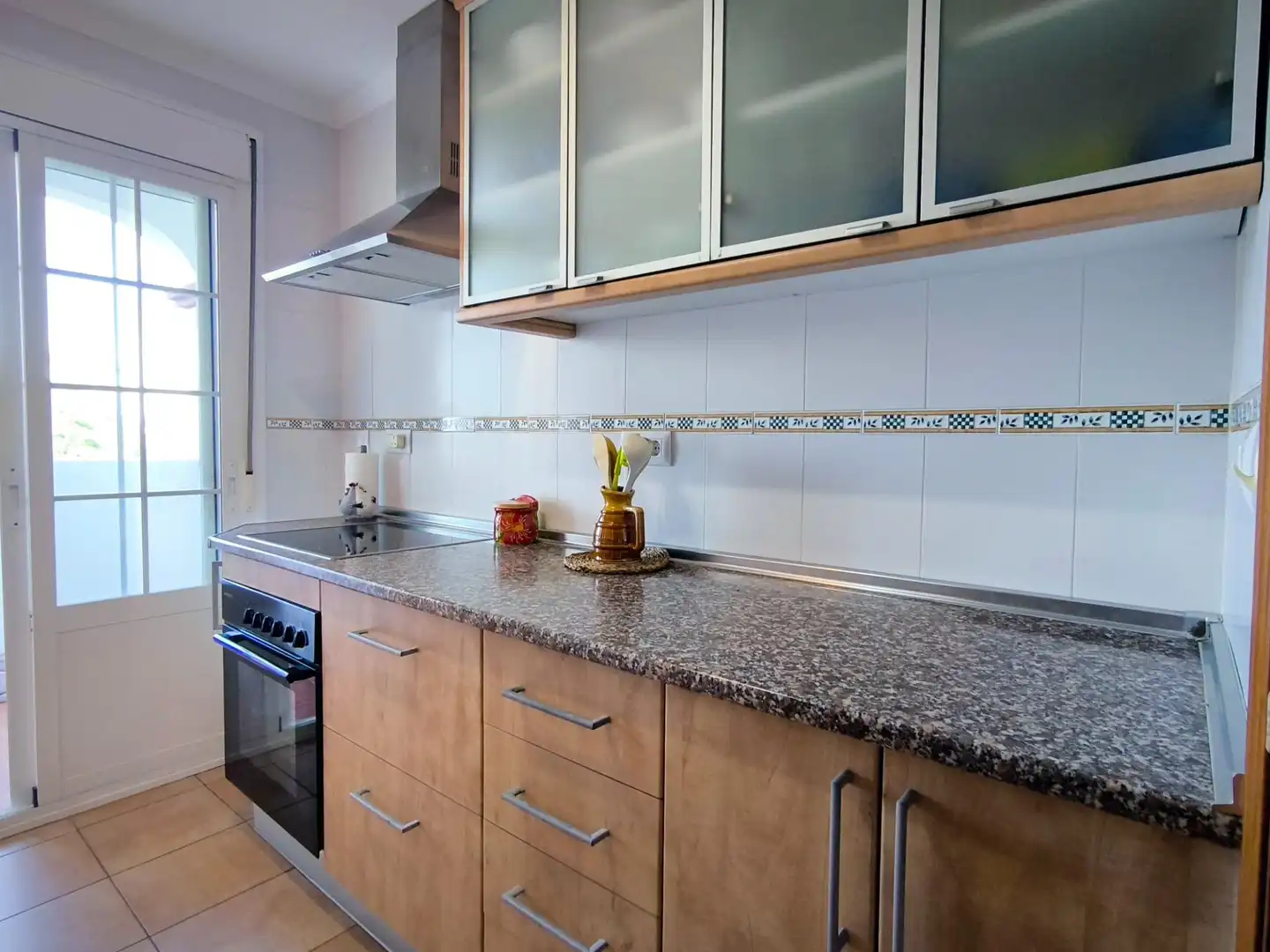 Cocina de Apartamento en venta en Ayamonte con Terraza, Amueblado y Piscina comunitaria
