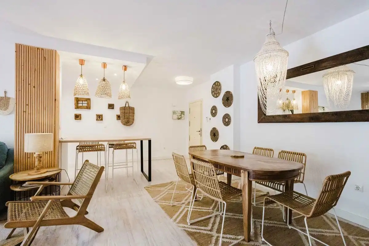 Dining room of Ground floor for sale in Marbella  with Air Conditioner, Heating and Private garden